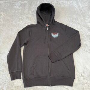 Harley-Davidson Full Zip Hoodie Mens Small Black Pockets Motorcycles New NWOT